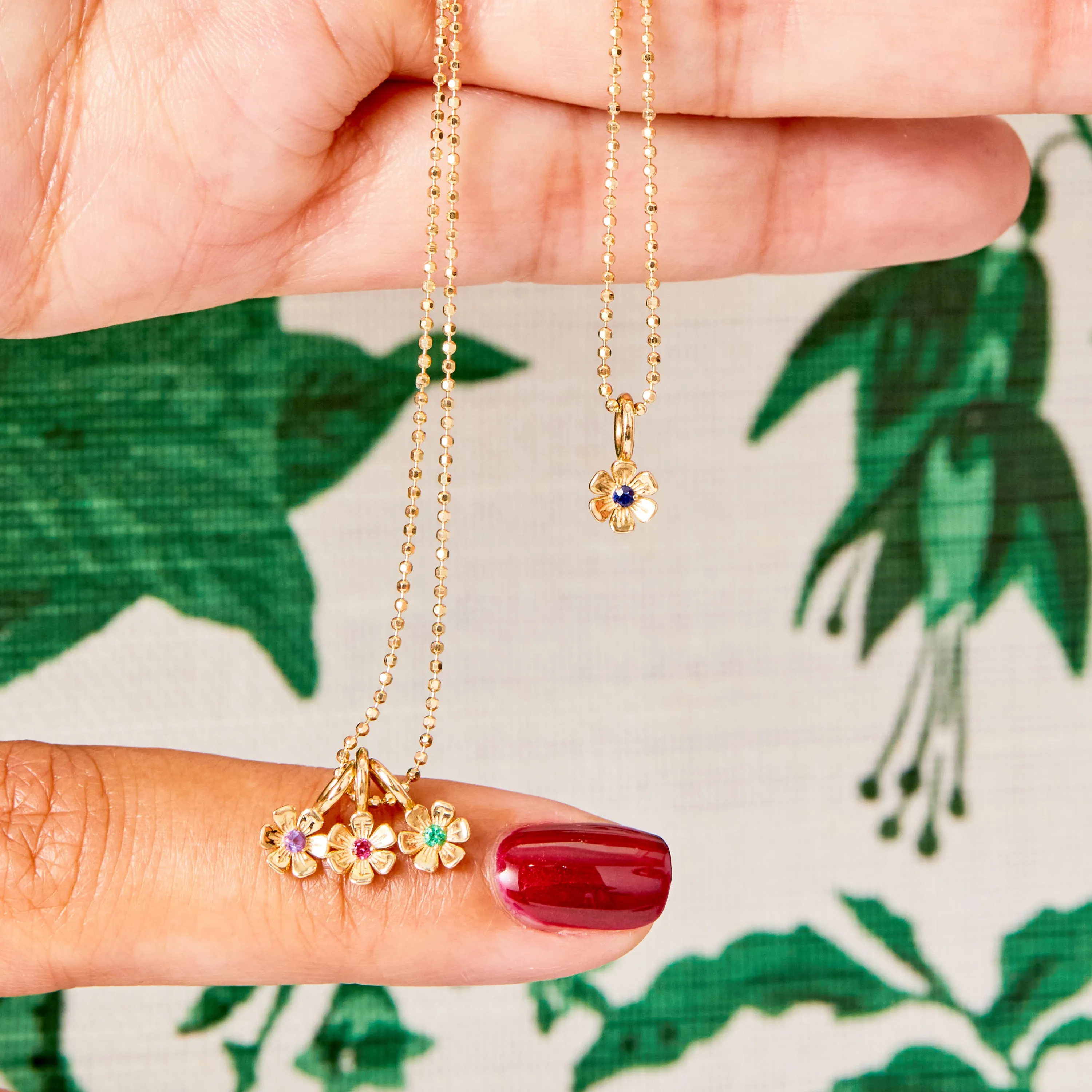In Bloom Birthstone Charm