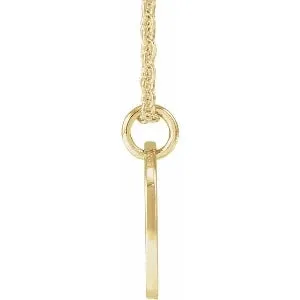 Initial Script 16-18" Necklace 88227