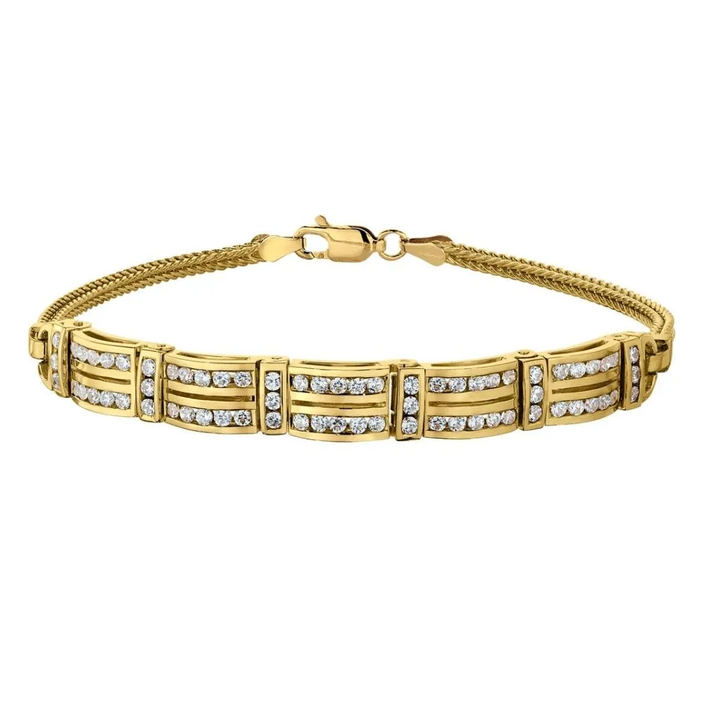Jabel Diamond Add-A-Section Bracelet