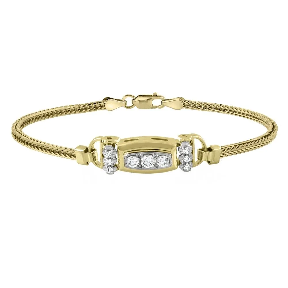 Jabel Diamond Add-A-Section Bracelet