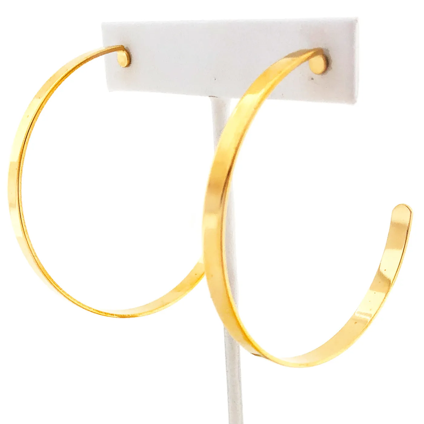 Jade Hoop Earrings