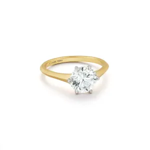 Jade Trau Solitaire Engagement Ring