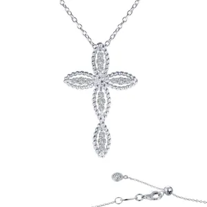 Lafonn 0.3 CTW Cross Necklace
