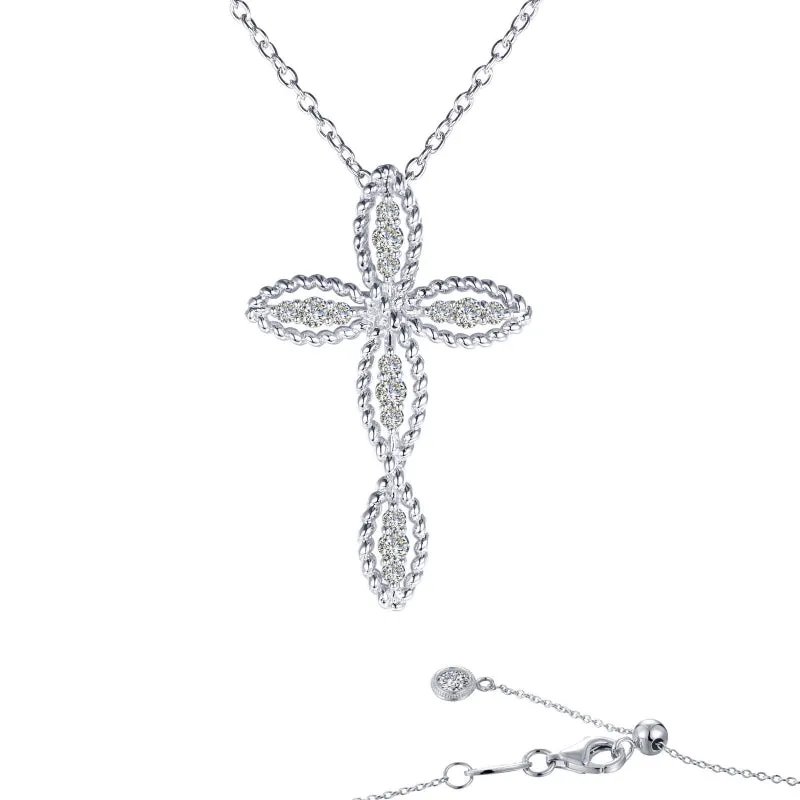 Lafonn 0.3 CTW Cross Necklace