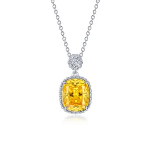 Lafonn Canary Halo Necklace