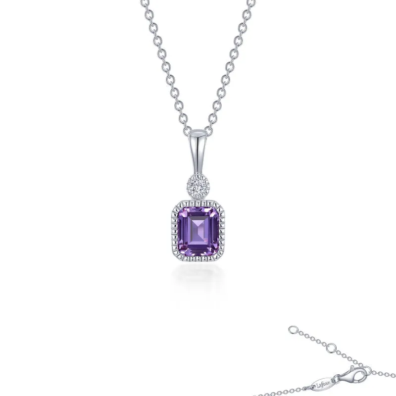 Lafonn February Birthstone Necklace