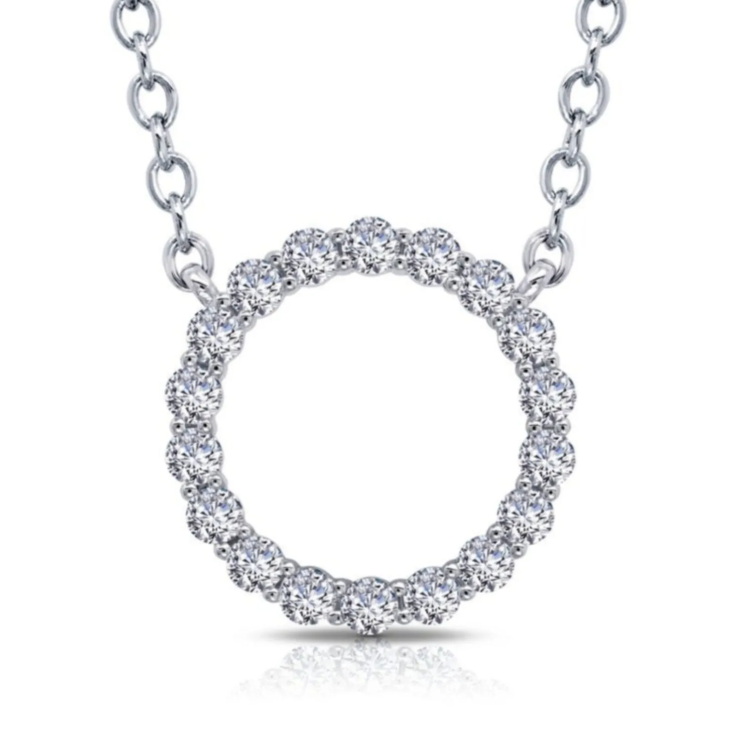 Lafonn Large Classic Open Circle Necklace