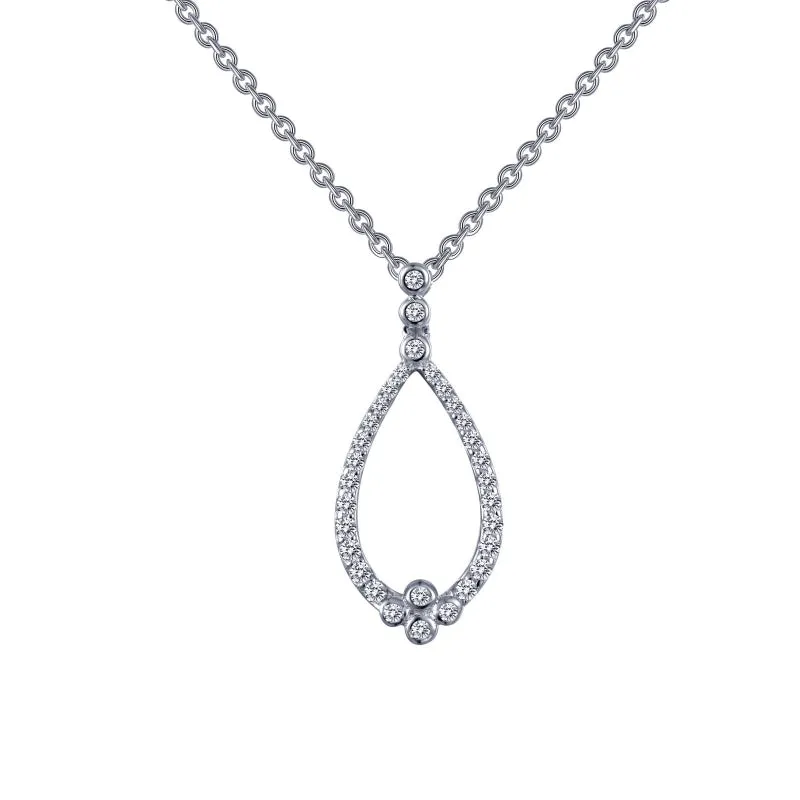 Lafonn Open Teardrop Necklace