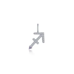 Lafonn Sagittarius Zodiac Charm Pendant P2037AMP