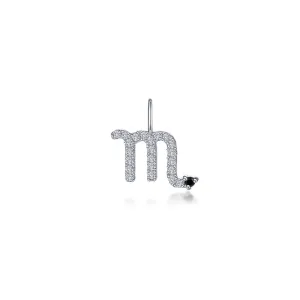 Lafonn Scorpio Zodiac Charm Pendant P2038BKP