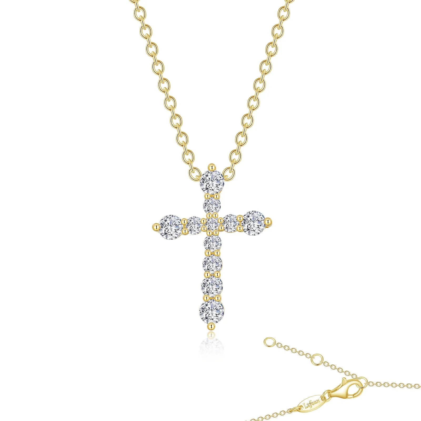 Lafonn Simulated Diamond Cross Pendant