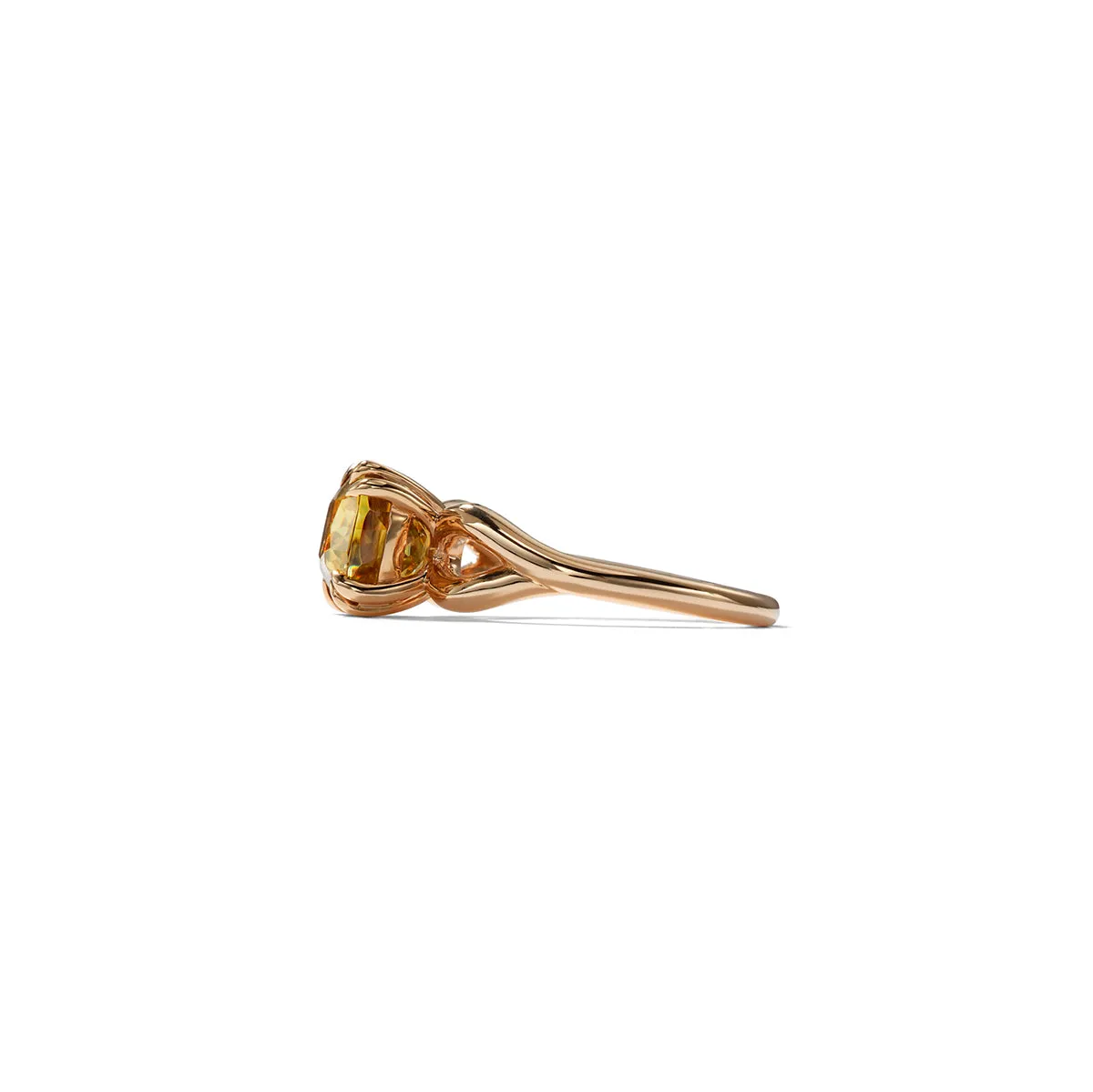Languid Solitaire Ring - Sphene