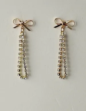 Lauren Bow Earrings