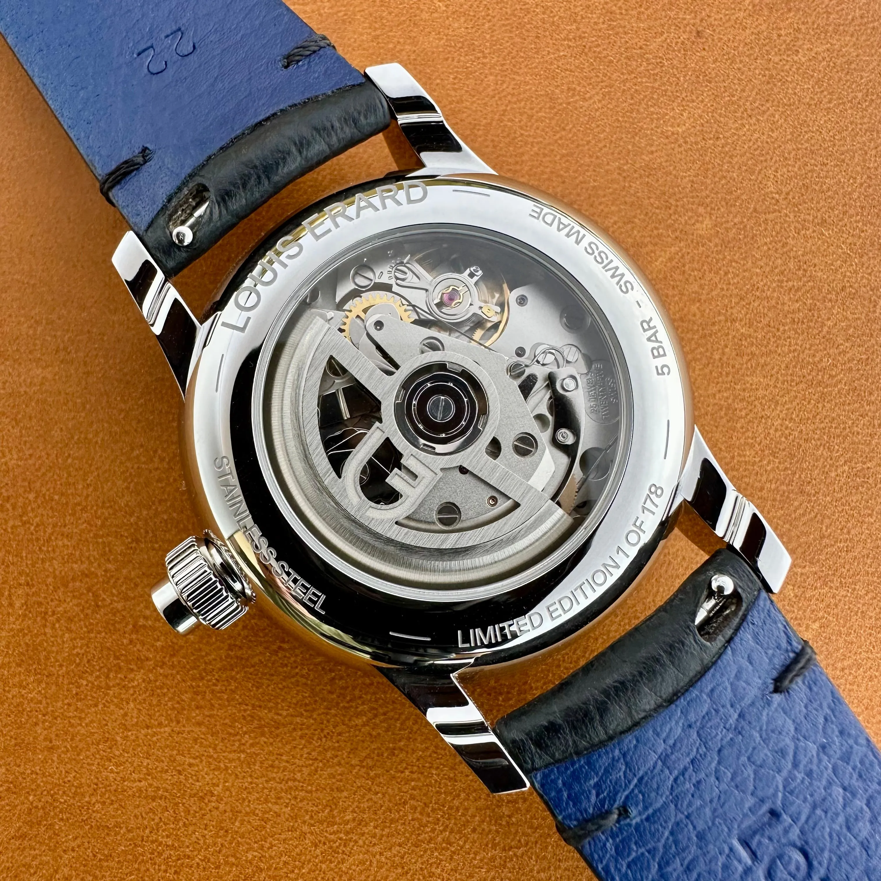 Le Chronographe Monopoussoir Louis Erard x Massena LAB Silver (Pre-owned)