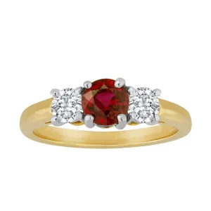 Le Joaillier Collection Ruby and Diamond Ring