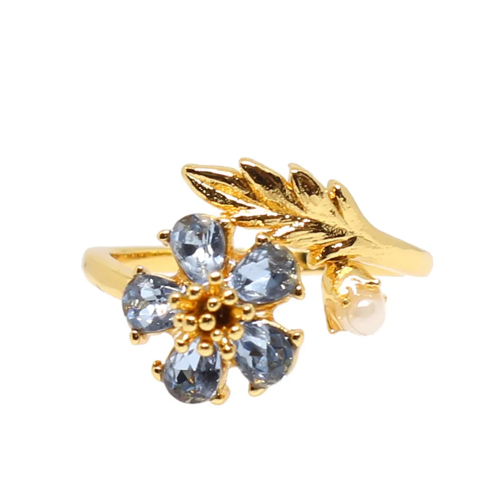 Les Nereides Adjustable Champs Dor Ring