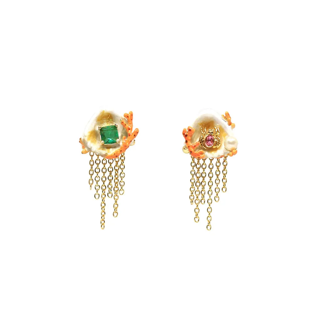 Les Nereides Exoplante Earrings