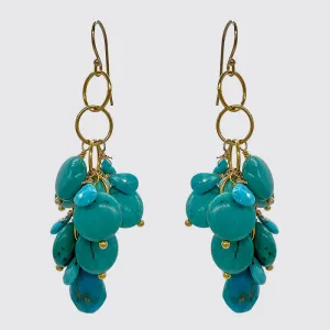 Linking Cluster Earrings
