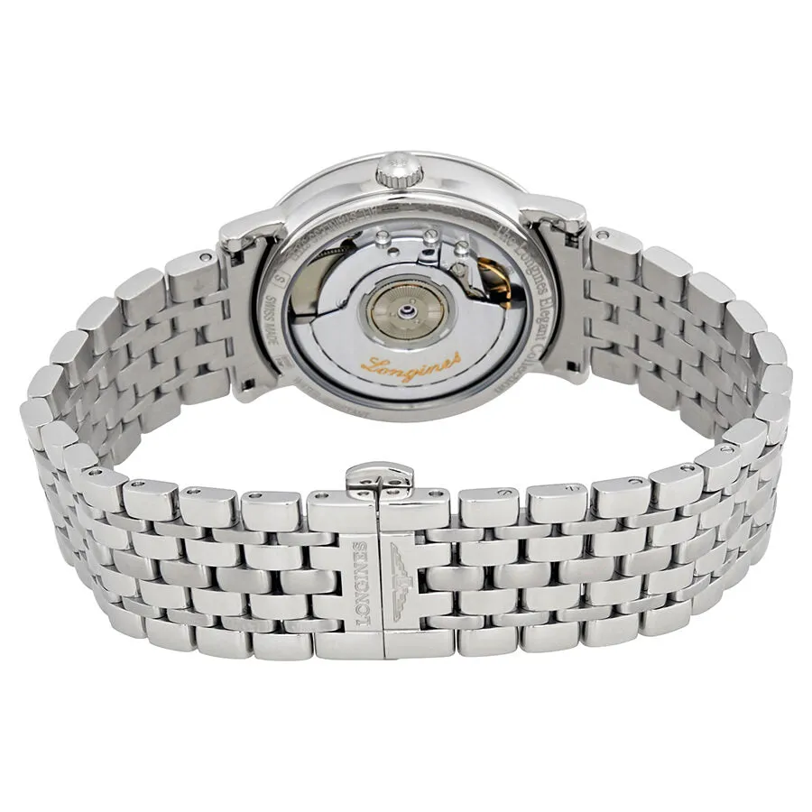 Longines Elegant Automatic Black Dial Midsize Watch L48094576