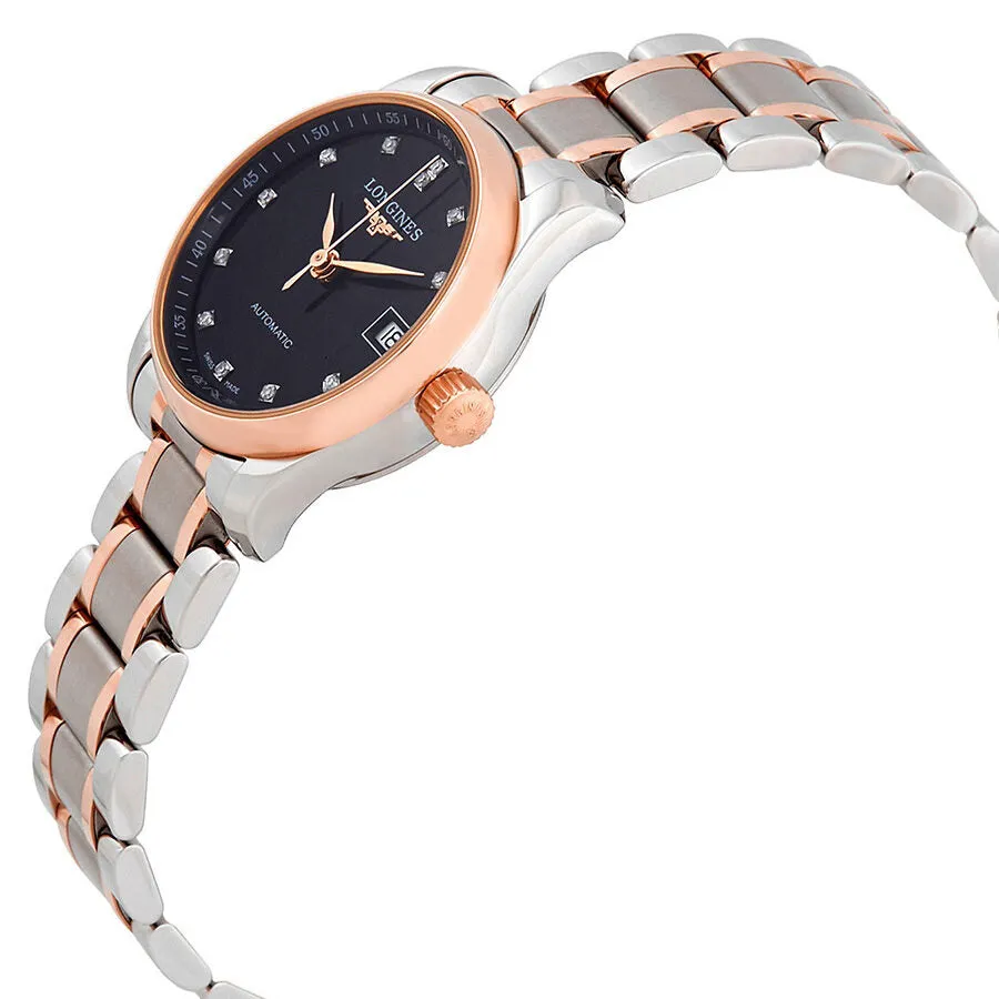 Longines Master Automatic Black Dial Ladies Watch L21285597