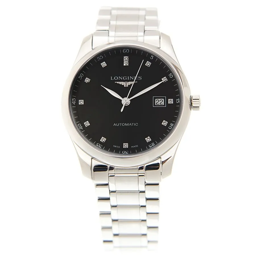 Longines Master Automatic Diamond Black Dial Men's Watch L2.793.4.57.6