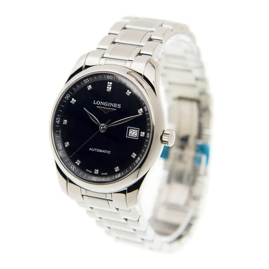 Longines Master Automatic Diamond Black Dial Men's Watch L2.793.4.57.6