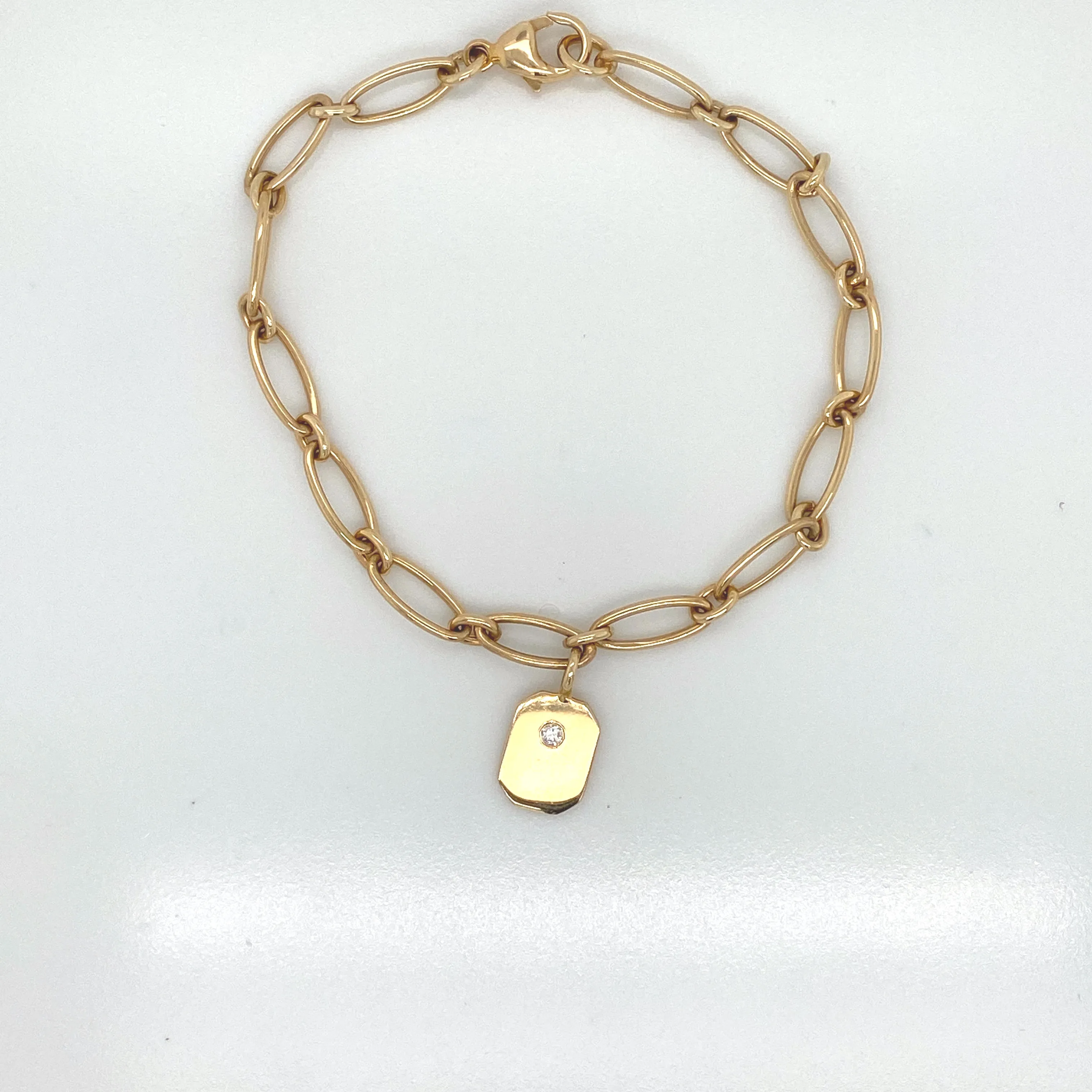 Louis Tamis & Sons Engravable Tag Bracelet