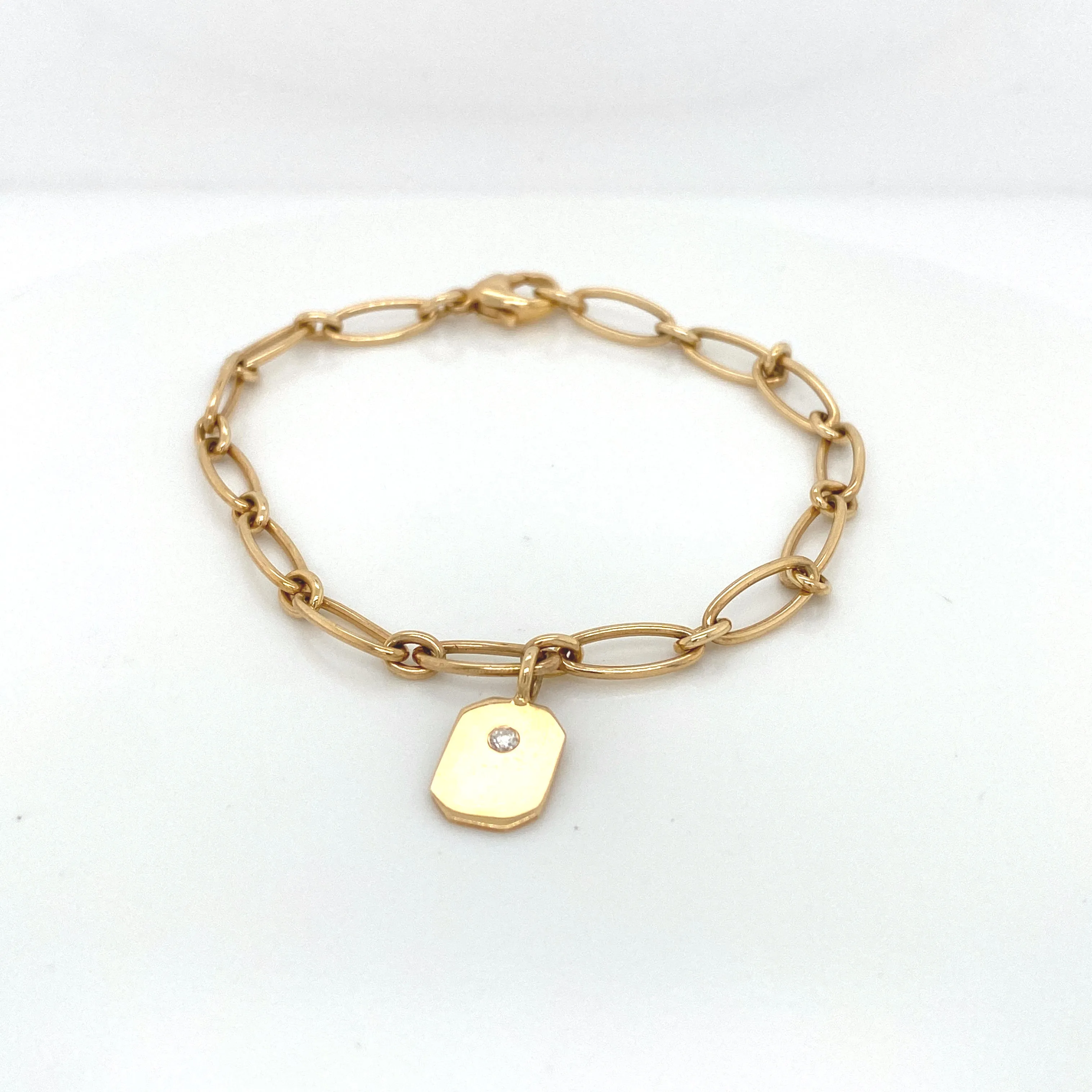 Louis Tamis & Sons Engravable Tag Bracelet