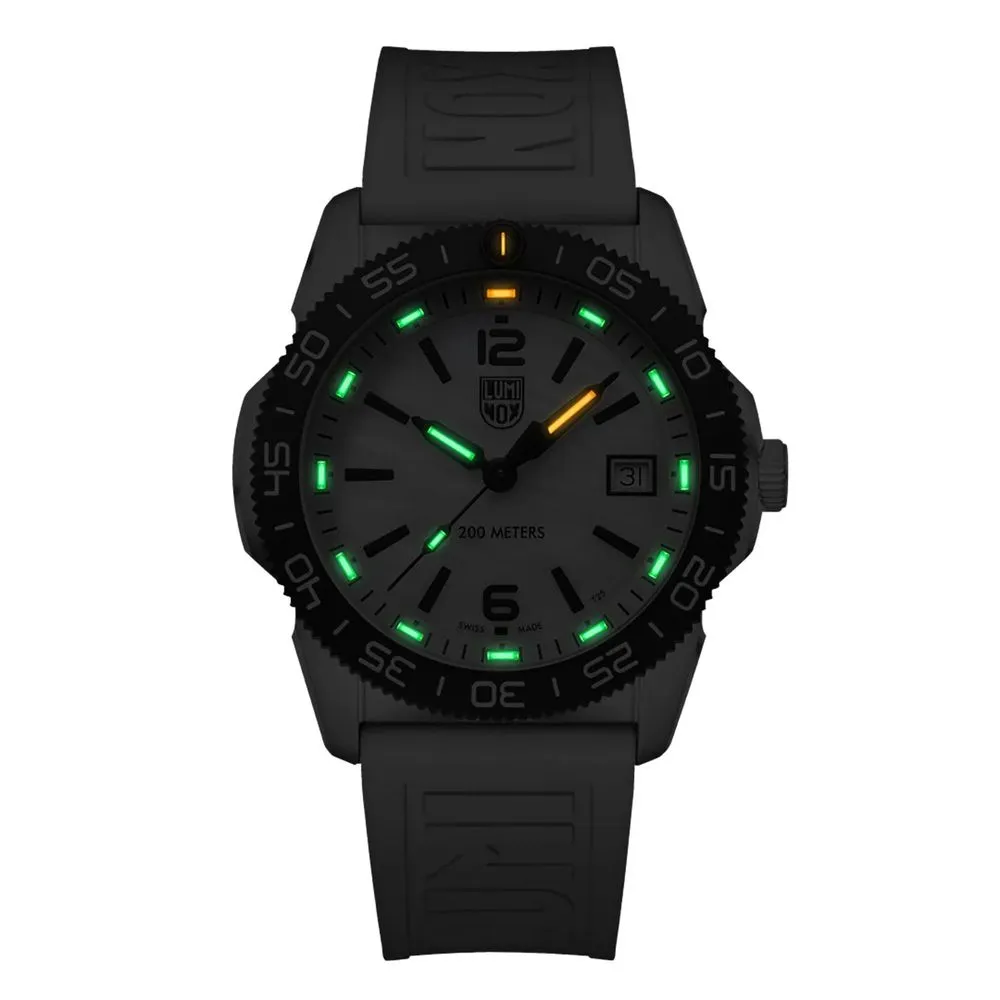 Luminox White Rubber Watch
