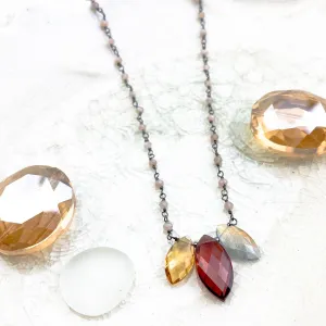 Marquee Katie Colorful Gem Necklace