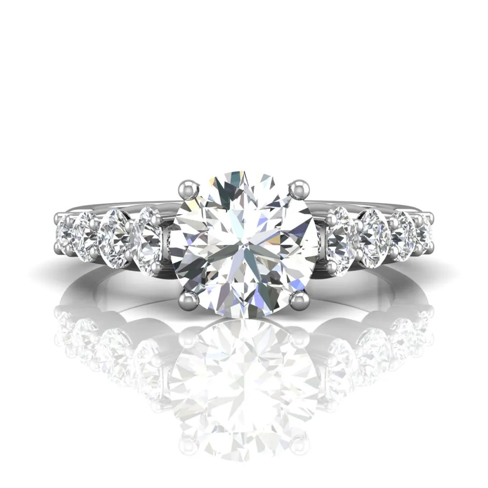 Martin Flyer Prong Set Diamond Engagement Ring