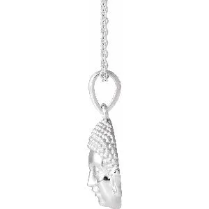 Meditation Buddha 16-18" Necklace, Pendant or Dangle 86871