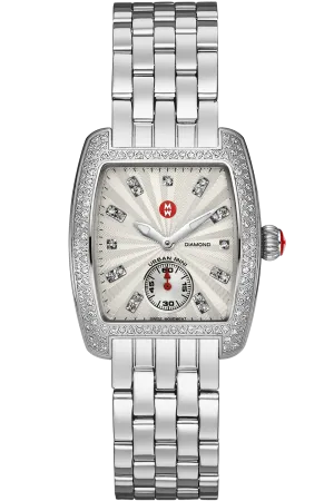 MICHELE URBAN MINI QUARTZ MOVEMENT DIAMOND WATCH