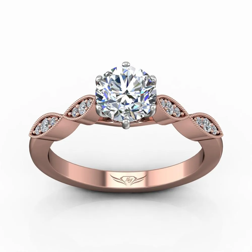 Micropave Engagement Ring