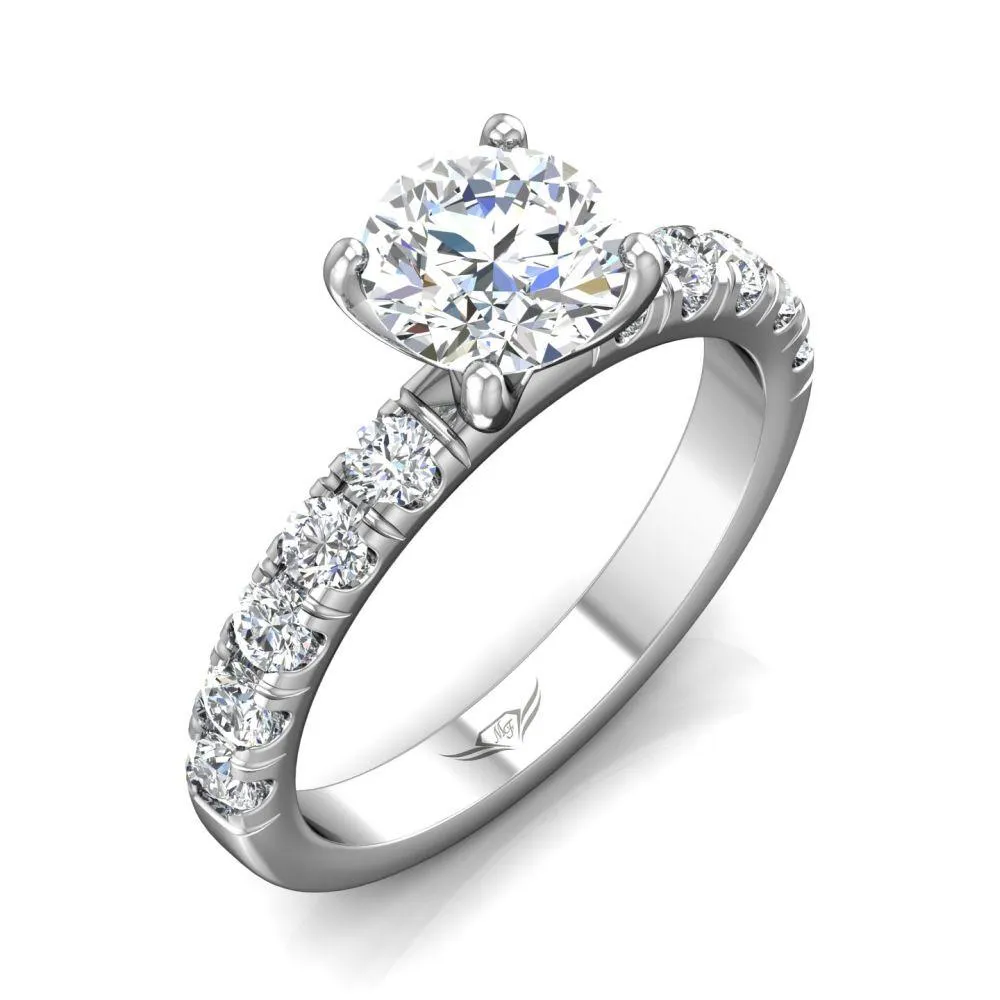 Micropave Engagement Ring