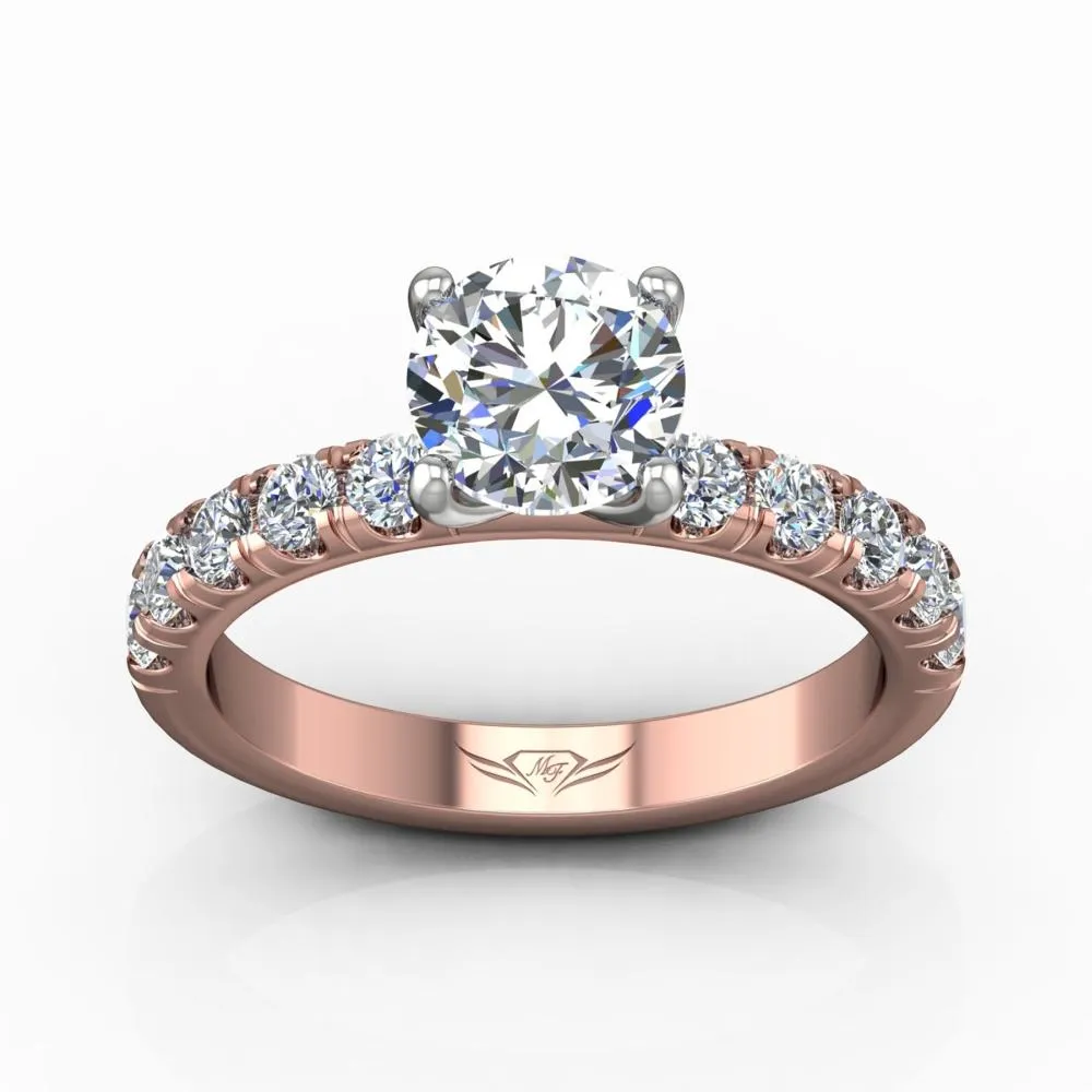 Micropave Engagement Ring