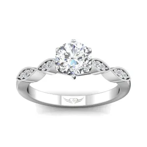 Micropave Engagement Ring