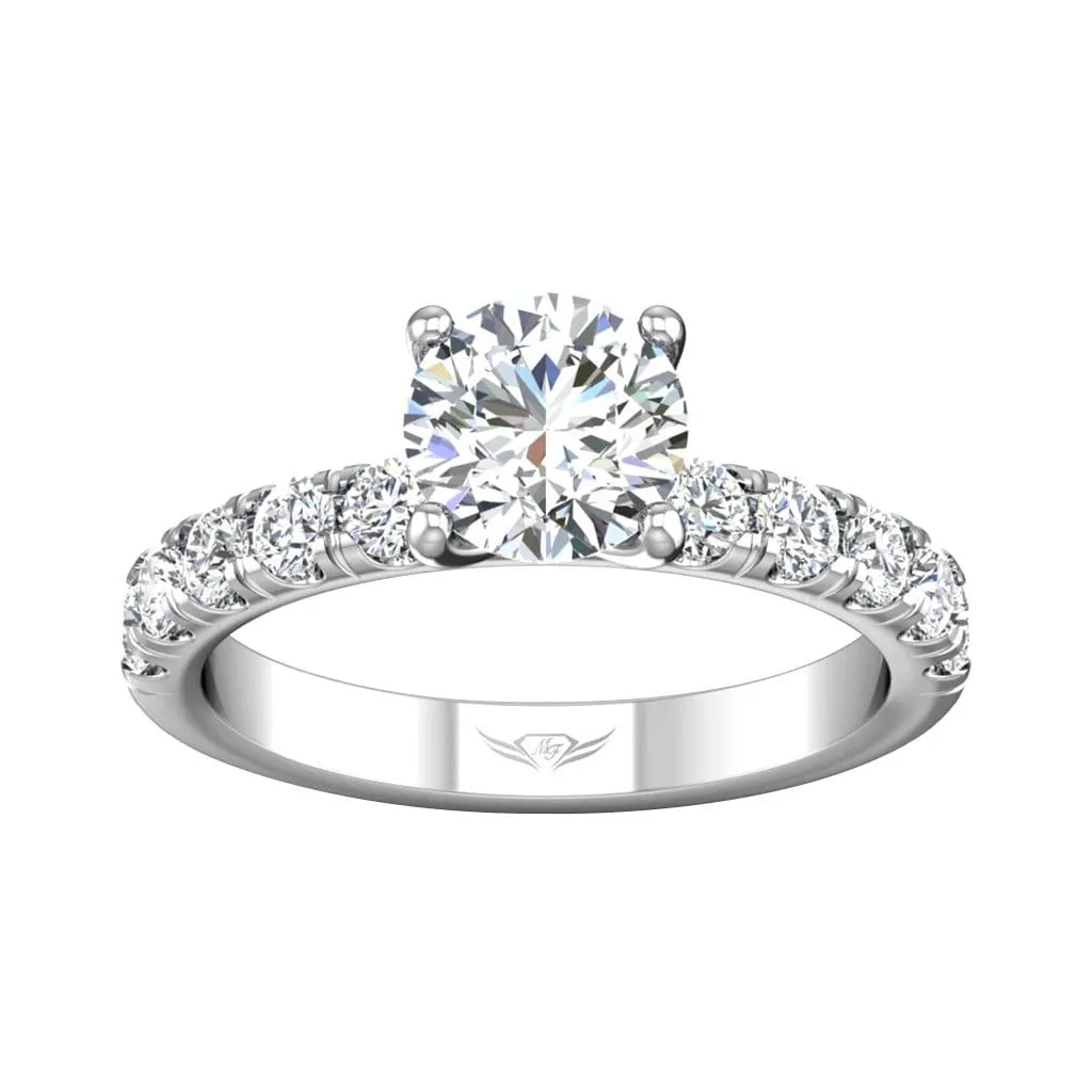Micropave Engagement Ring
