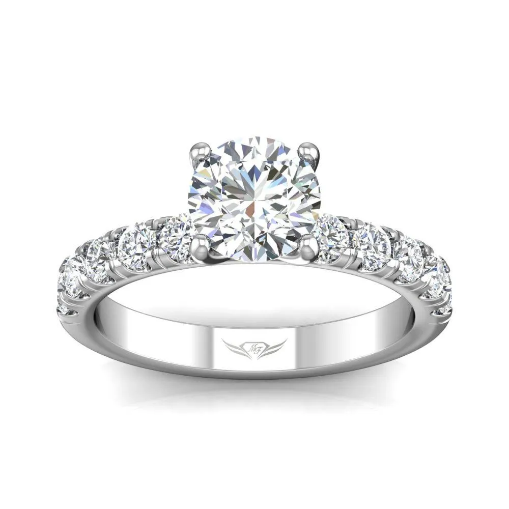 Micropave Engagement Ring