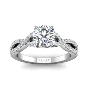 Micropave Engagement Ring