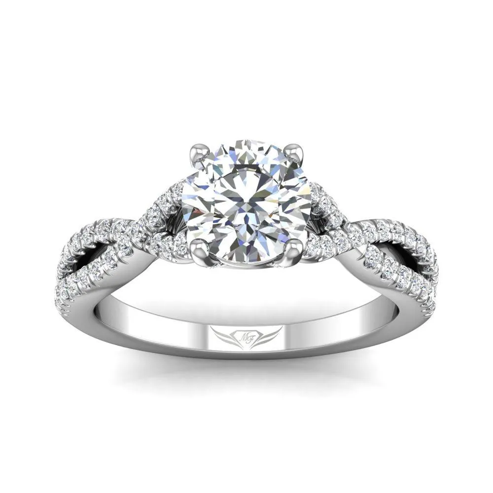 Micropave Engagement Ring