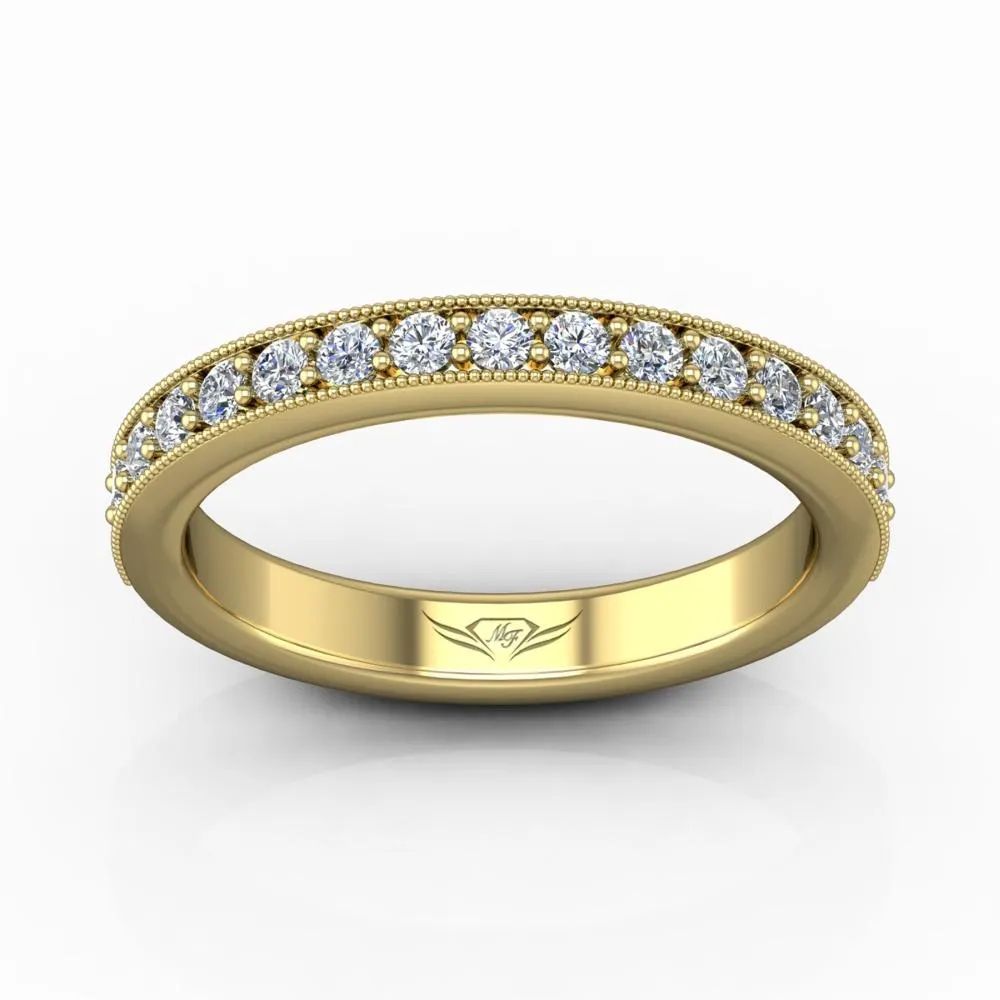 Micropave Wedding Band