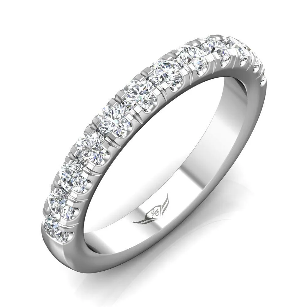 Micropave Wedding Band