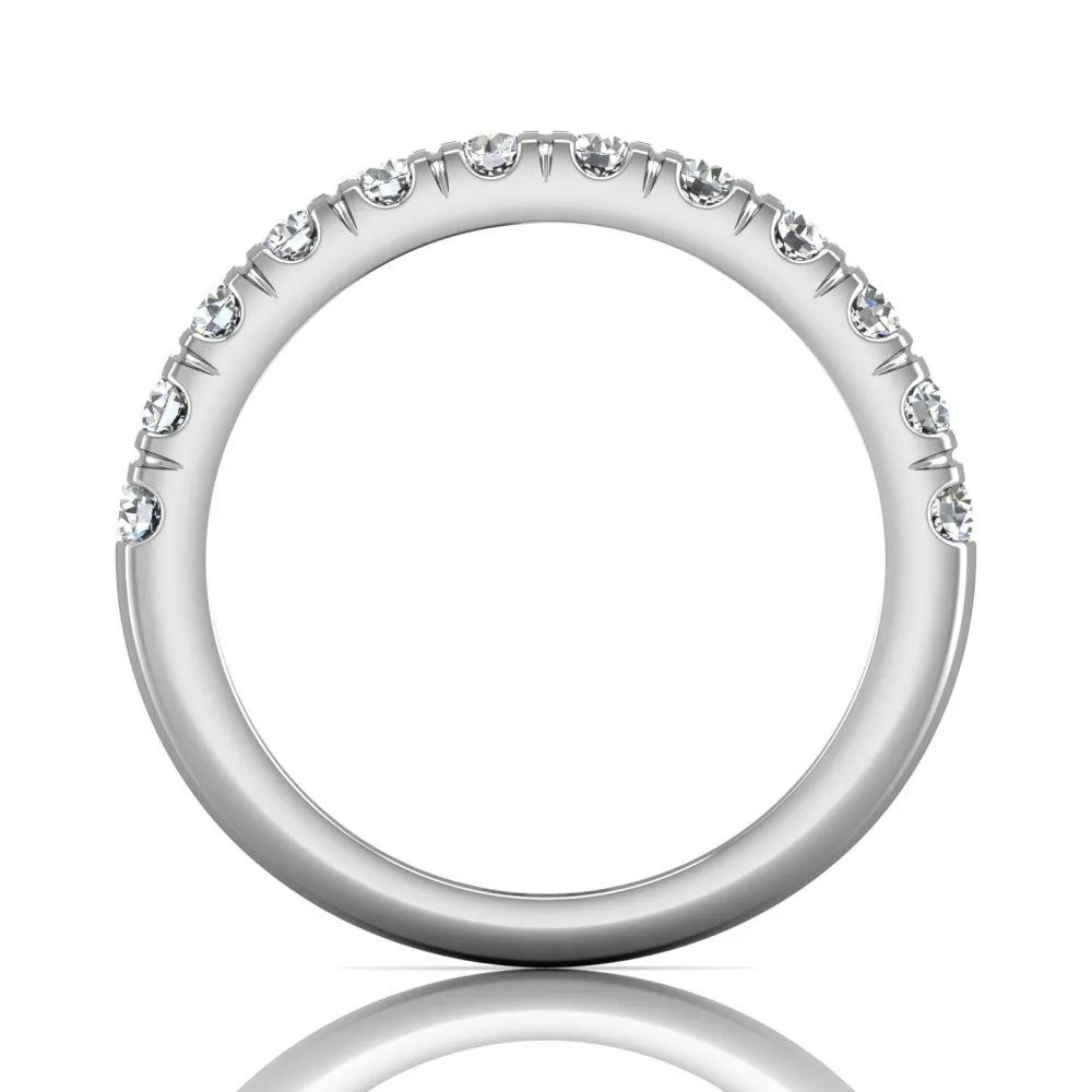 Micropave Wedding Band