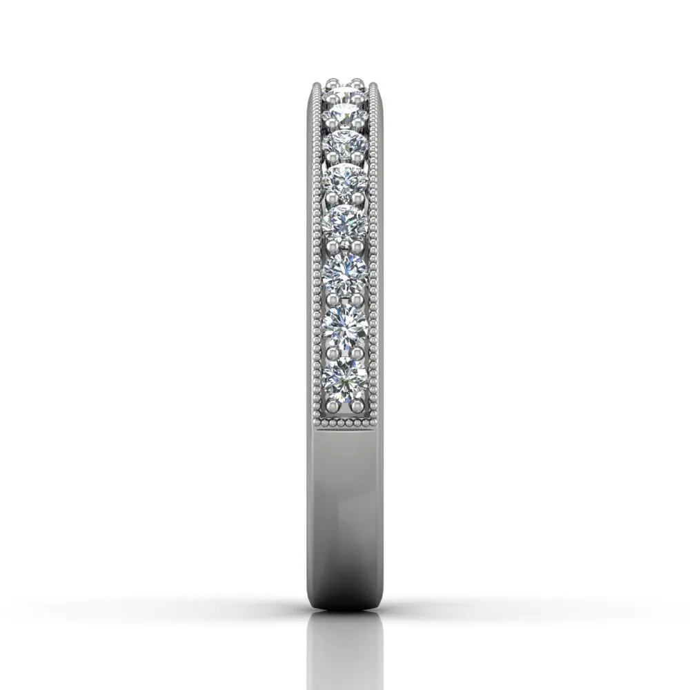 Micropave Wedding Band