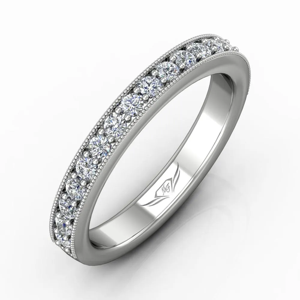 Micropave Wedding Band