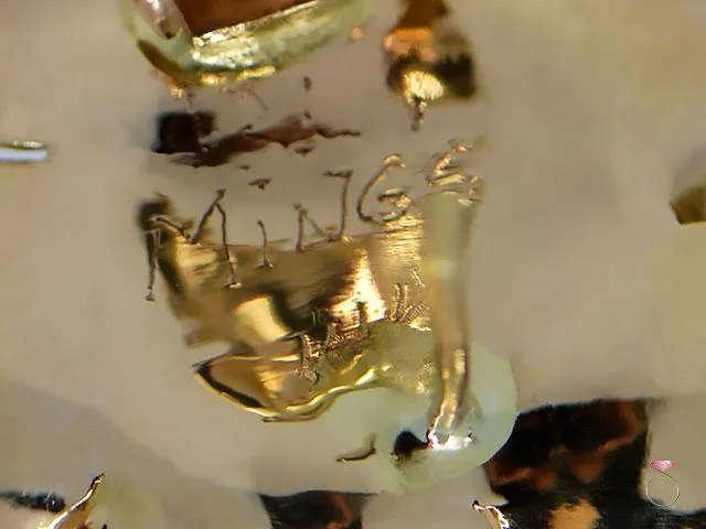 MING'S Hawaii 3D rose Earrings 14K Yellow Gold