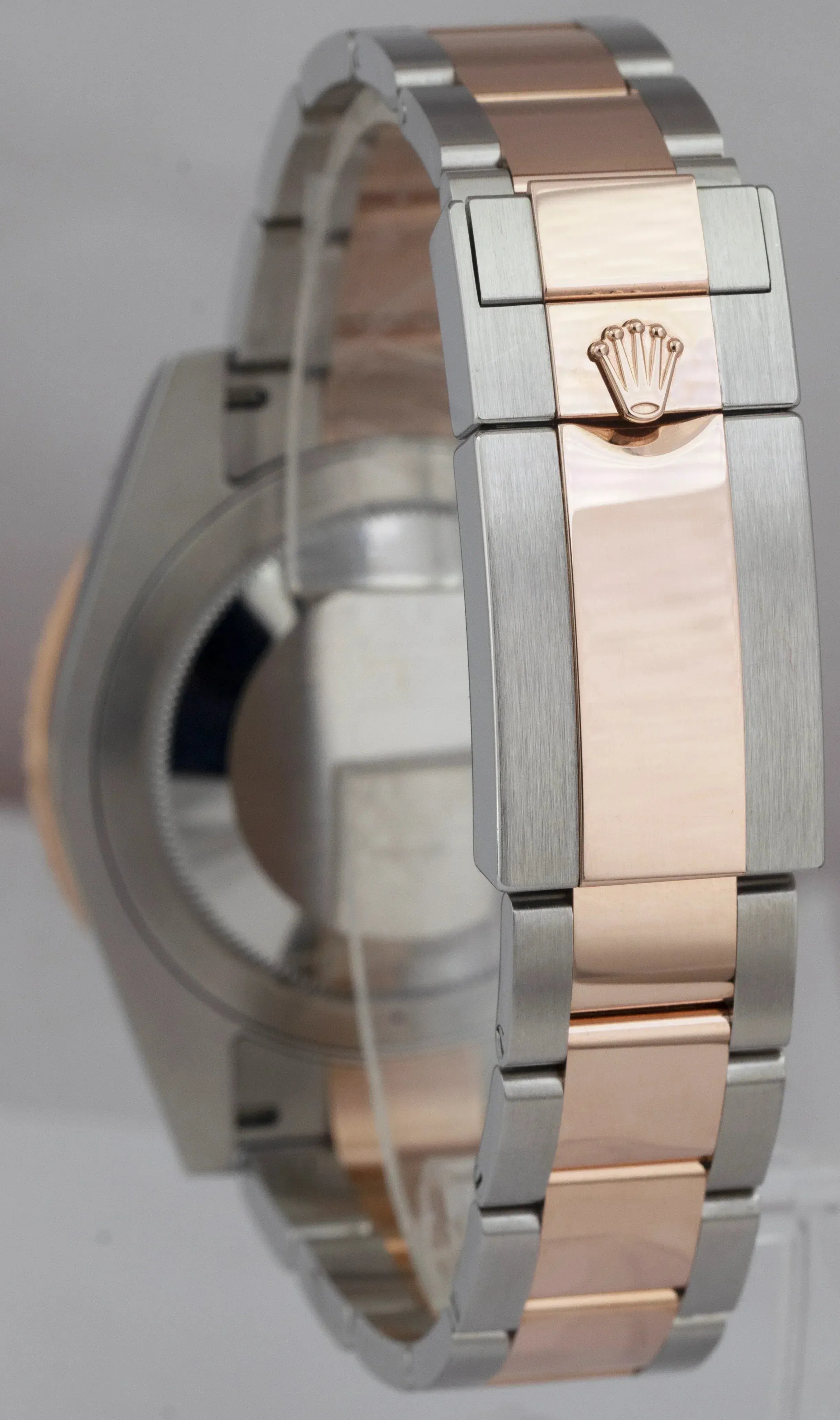 MINT 2021 PAPERS Rolex GMT-Master II ROOT BEER Rose Gold 40mm 126711 CHNR B P