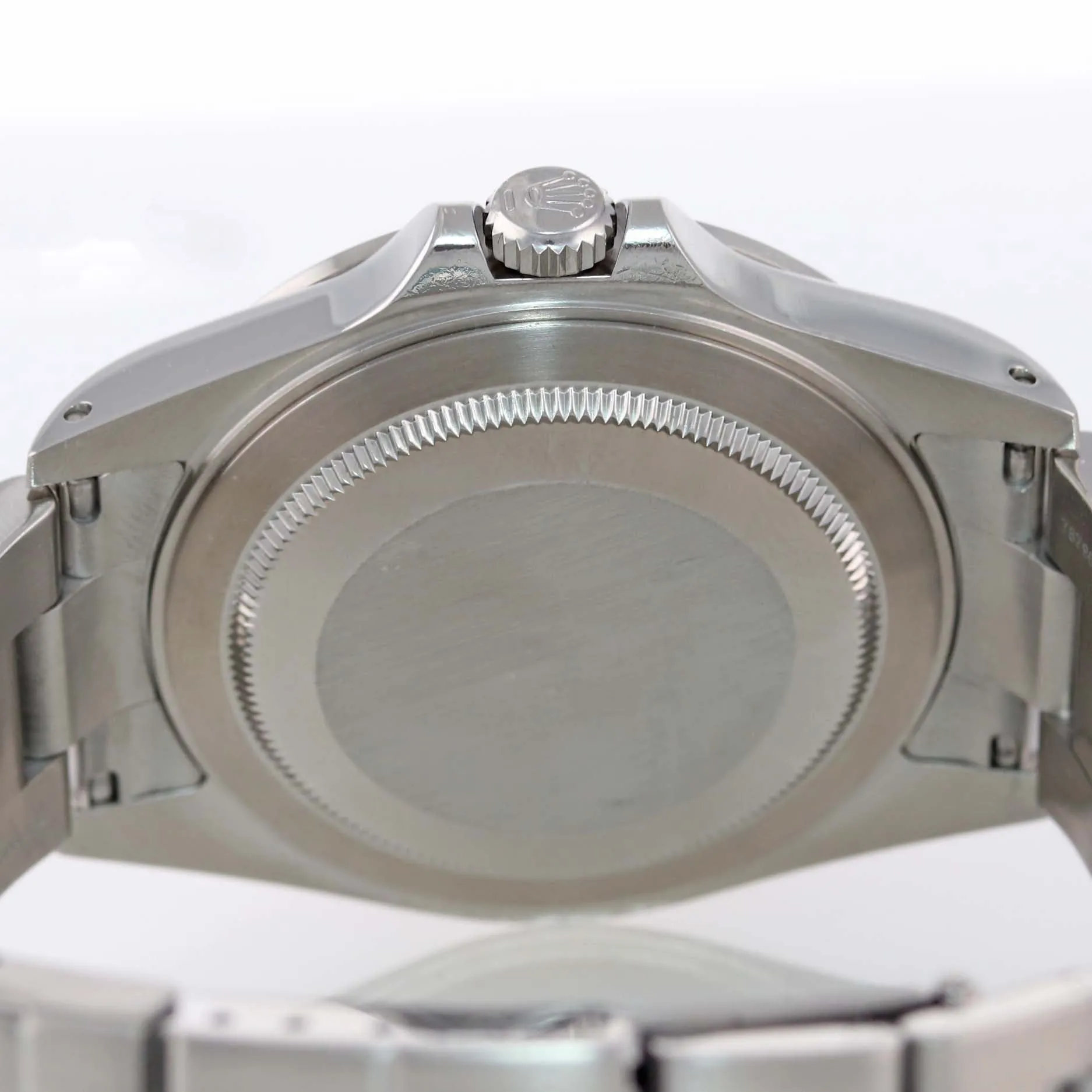 MINT Rolex Explorer II 16570 Stainless Steel Black Dial GMT SEL 40mm Watch