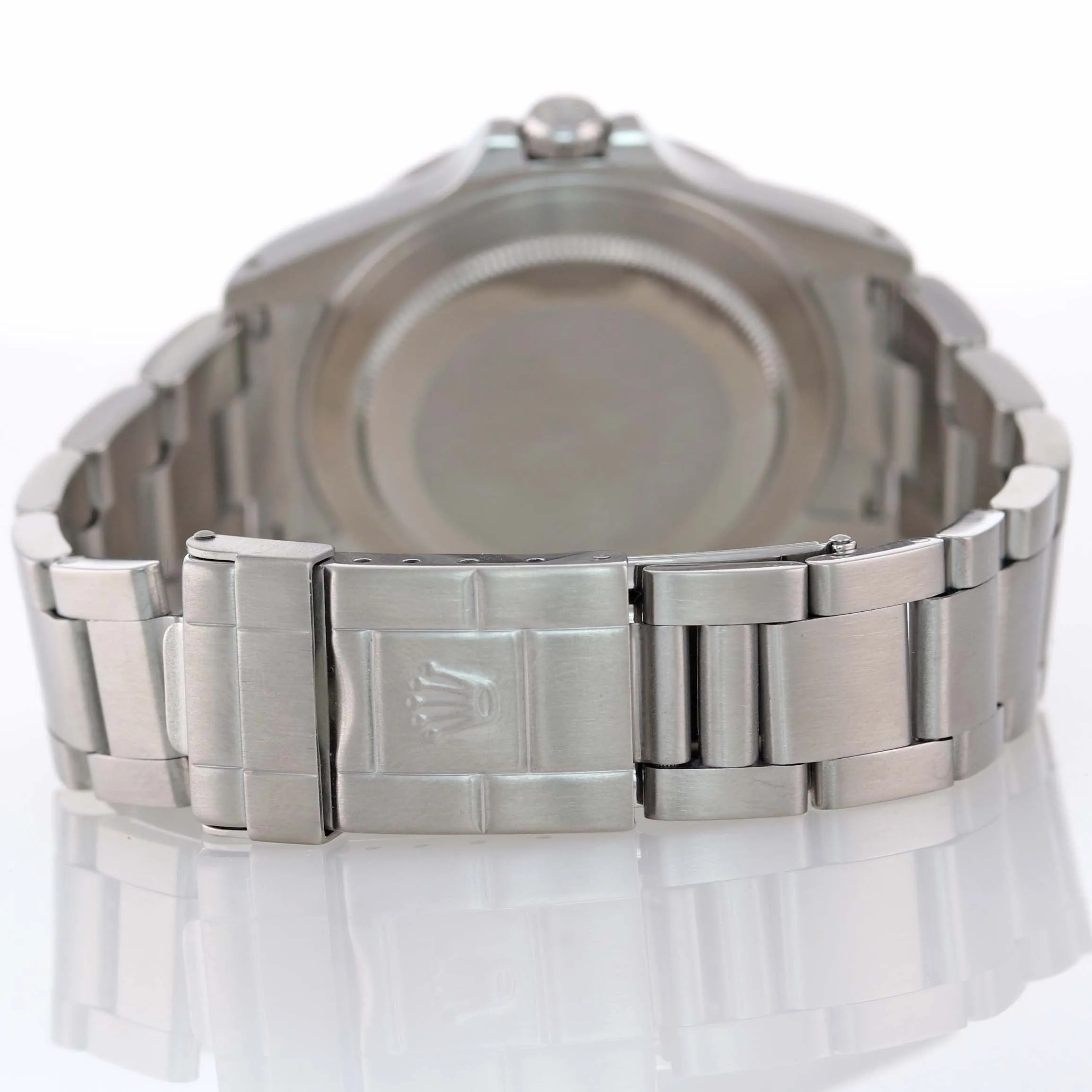 MINT Rolex Explorer II 16570 Stainless Steel Black Dial GMT SEL 40mm Watch